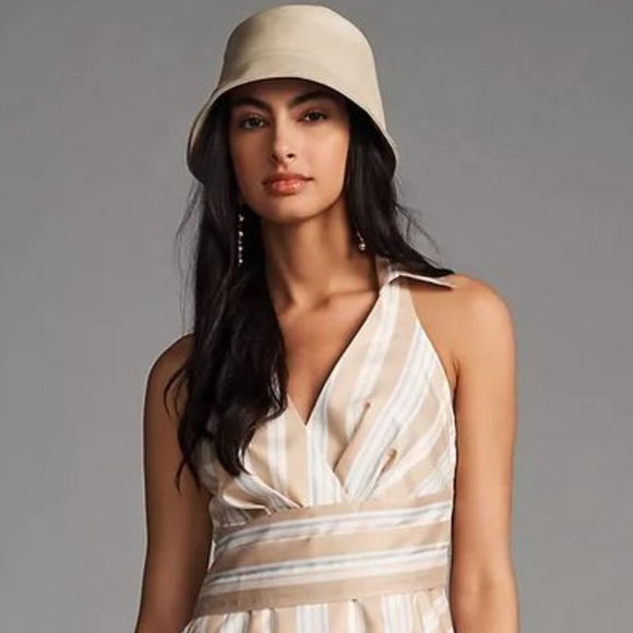 Brand New Maeve Asymmetrical Wrap Shirt Dress - Picture 4 of 8